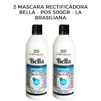 2 Mascara Rectificadora Bella - Pos 500gr - La Brasiliana